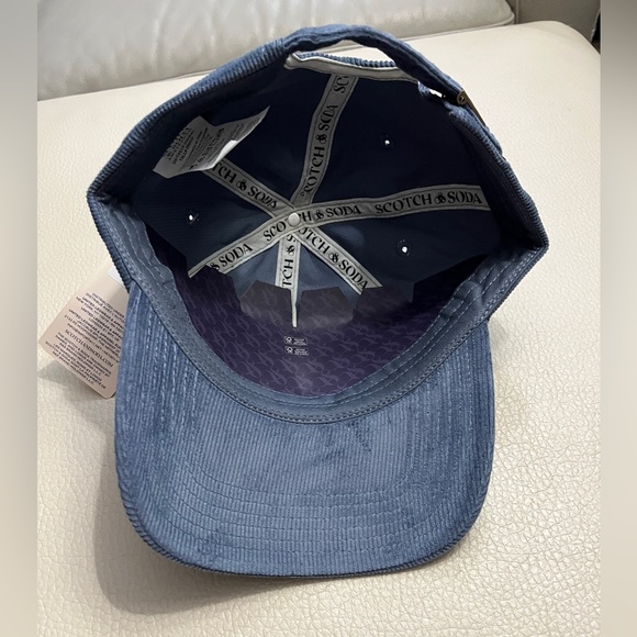 NWT - Scotch & Soda Adult Corduroy Cap - Picture 5 of 7